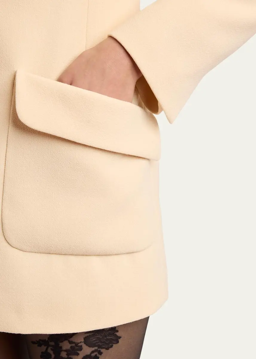 Valentino Garavani Tie-Neck Mini Blazer Dress | Thumbnail 5