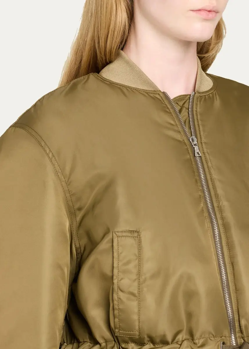 Cinq à Sept Valerina Peplum Bomber Jacket | Thumbnail 5 Cinq à Sept Valerina Peplum Bomber Jacket | Thumbnail 5