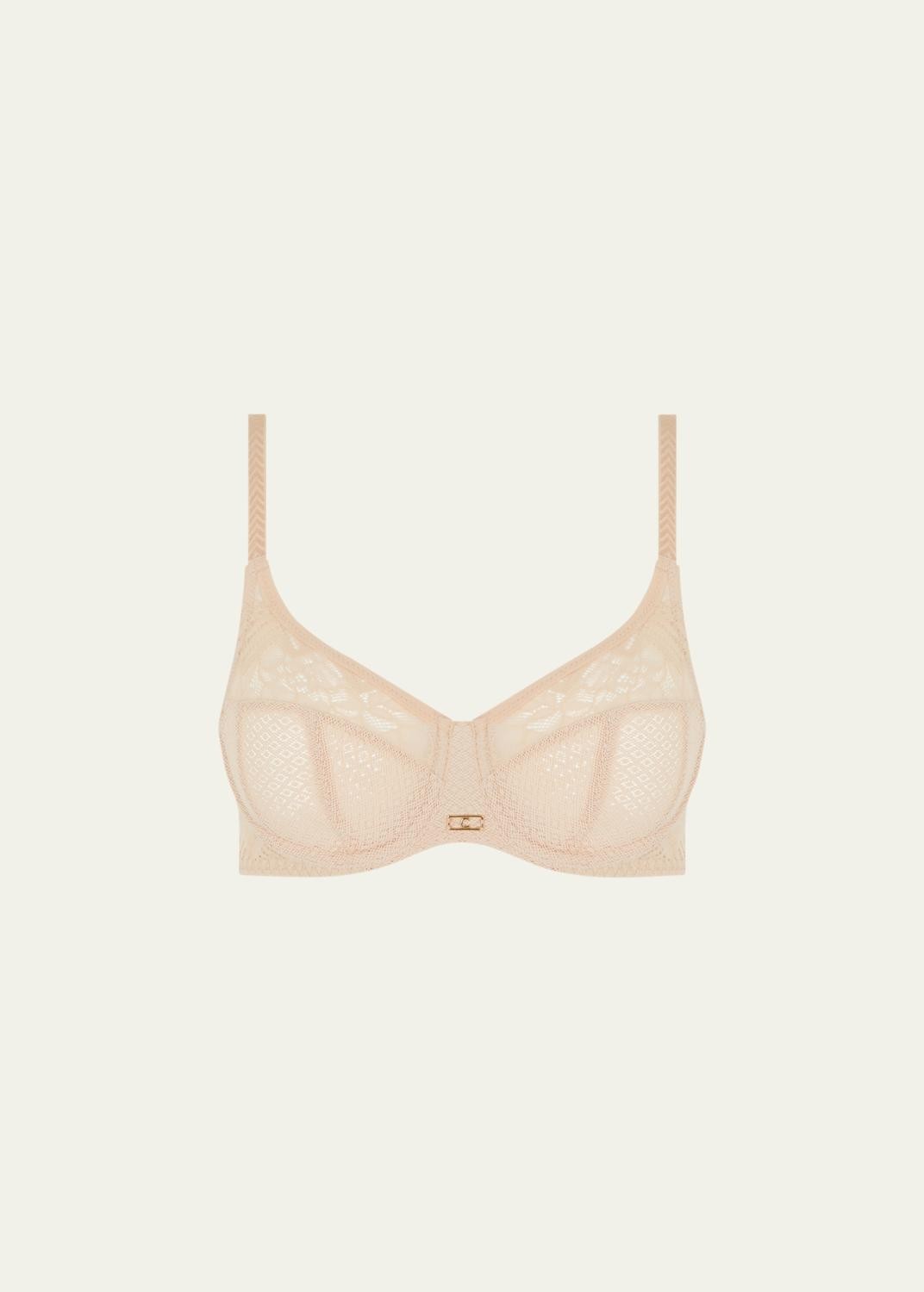 Chantelle Underwire Three-Part Lace Bra