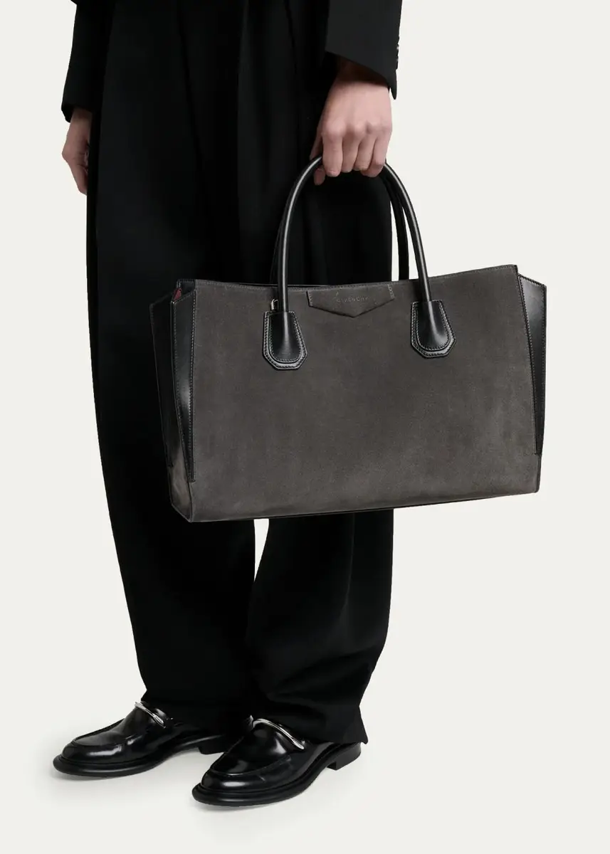 Givenchy Antigona Catchall Suede Top-Handle Bag | Thumbnail 2 Givenchy Antigona Catchall Suede Top-Handle Bag | Thumbnail 2
