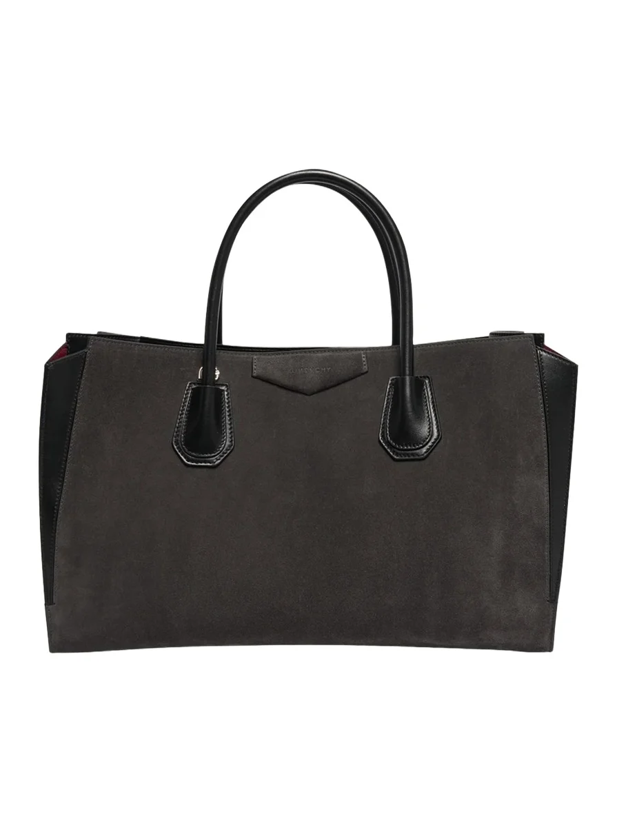 Givenchy Antigona Catchall Suede Top-Handle Bag