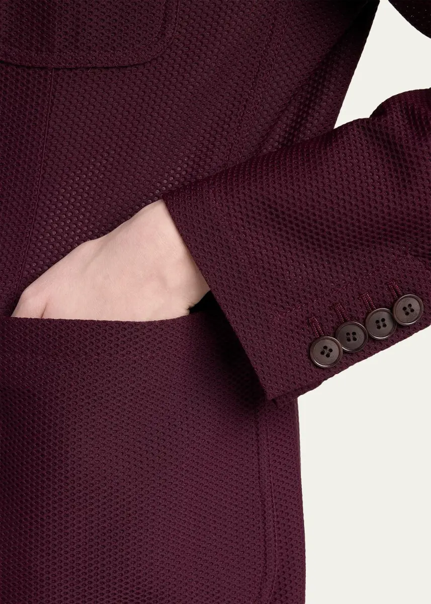 Giorgio Armani Two-Button Blazer | Thumbnail 5 Giorgio Armani Two-Button Blazer | Thumbnail 5