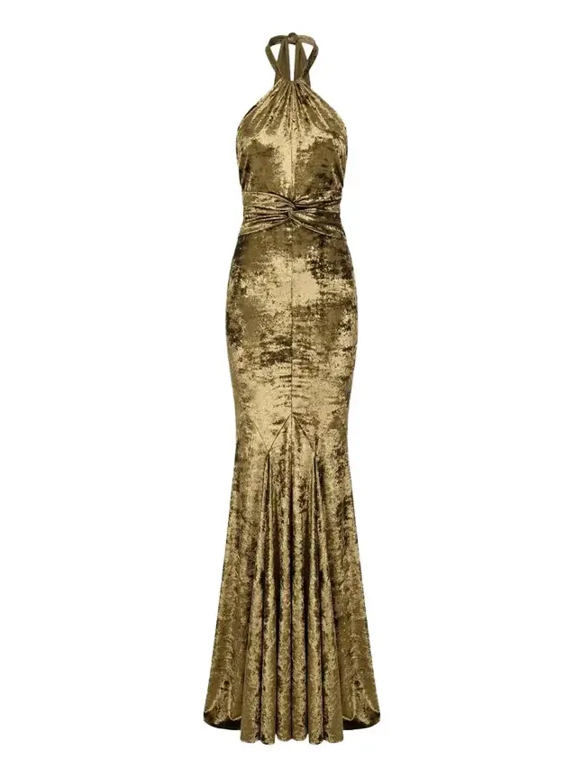Nemrut Crushed Velvet Mermaid Gown Nemrut Crushed Velvet Mermaid Gown