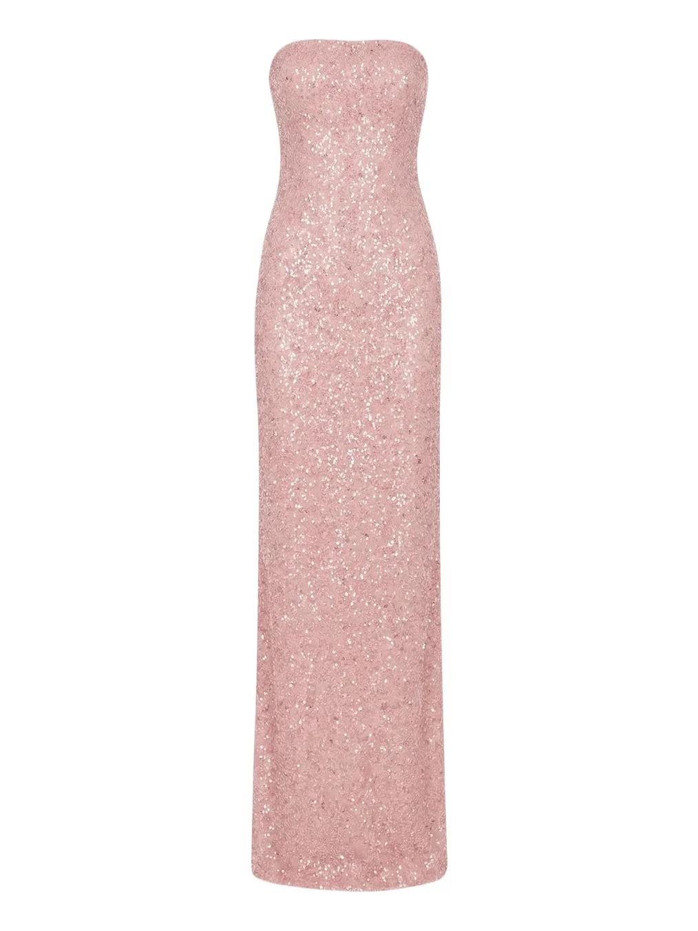 Nara Sequined Strapless Maxi Dress Nara Sequined Strapless Maxi Dress