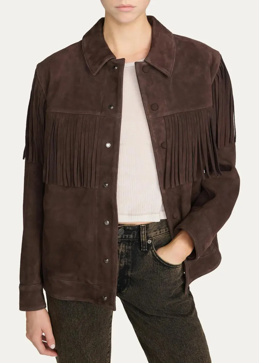 Frame The Suede Rodeo Jacket | Thumbnail 3 Frame The Suede Rodeo Jacket | Thumbnail 3