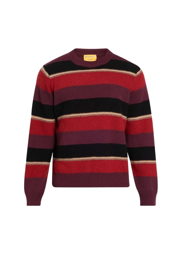 Guest In Residence Men's Striped Cashmere Sweater