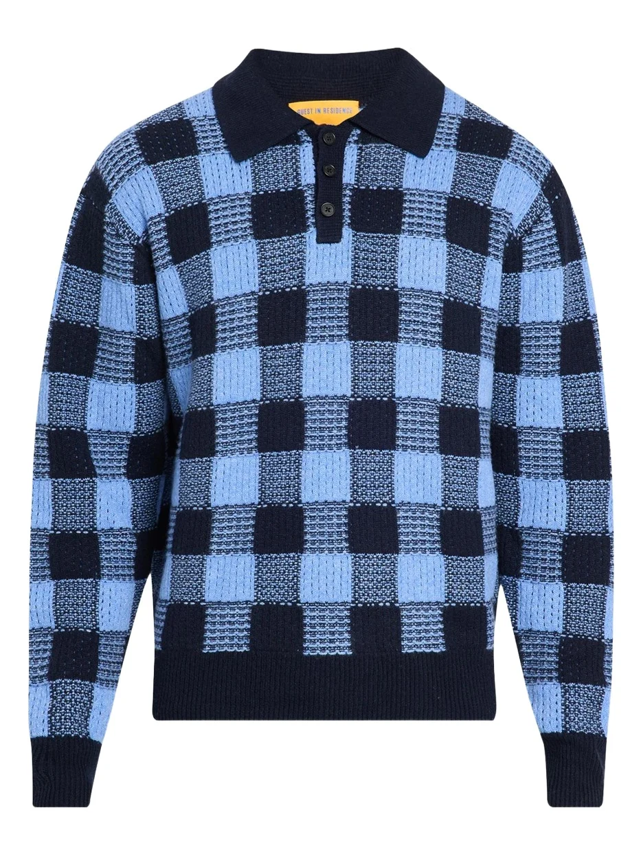 Men's Wool & Cashmere Polo Sweater Men's Wool & Cashmere Polo Sweater