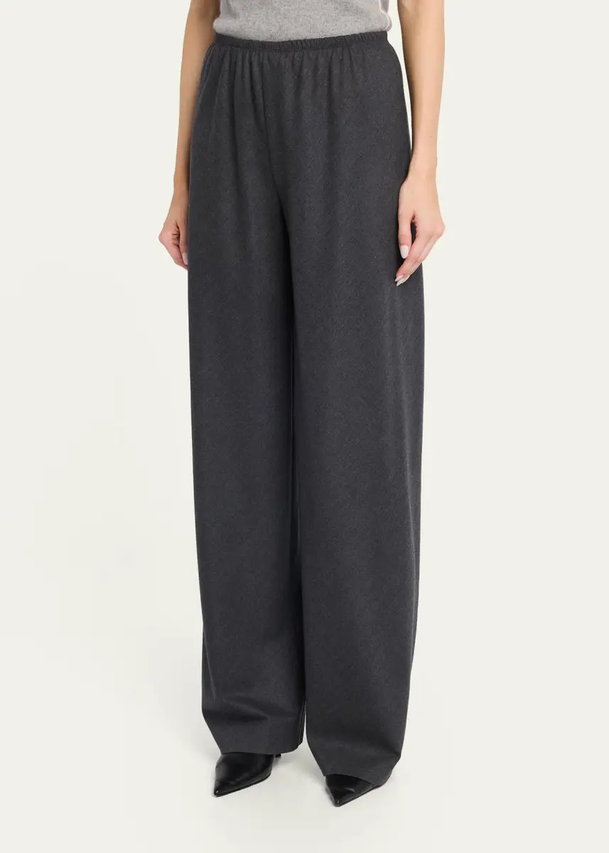 Maria McManus Bias Cut Wide-Leg Wool Pull-On Trousers | Thumbnail 4 Maria McManus Bias Cut Wide-Leg Wool Pull-On Trousers | Thumbnail 4