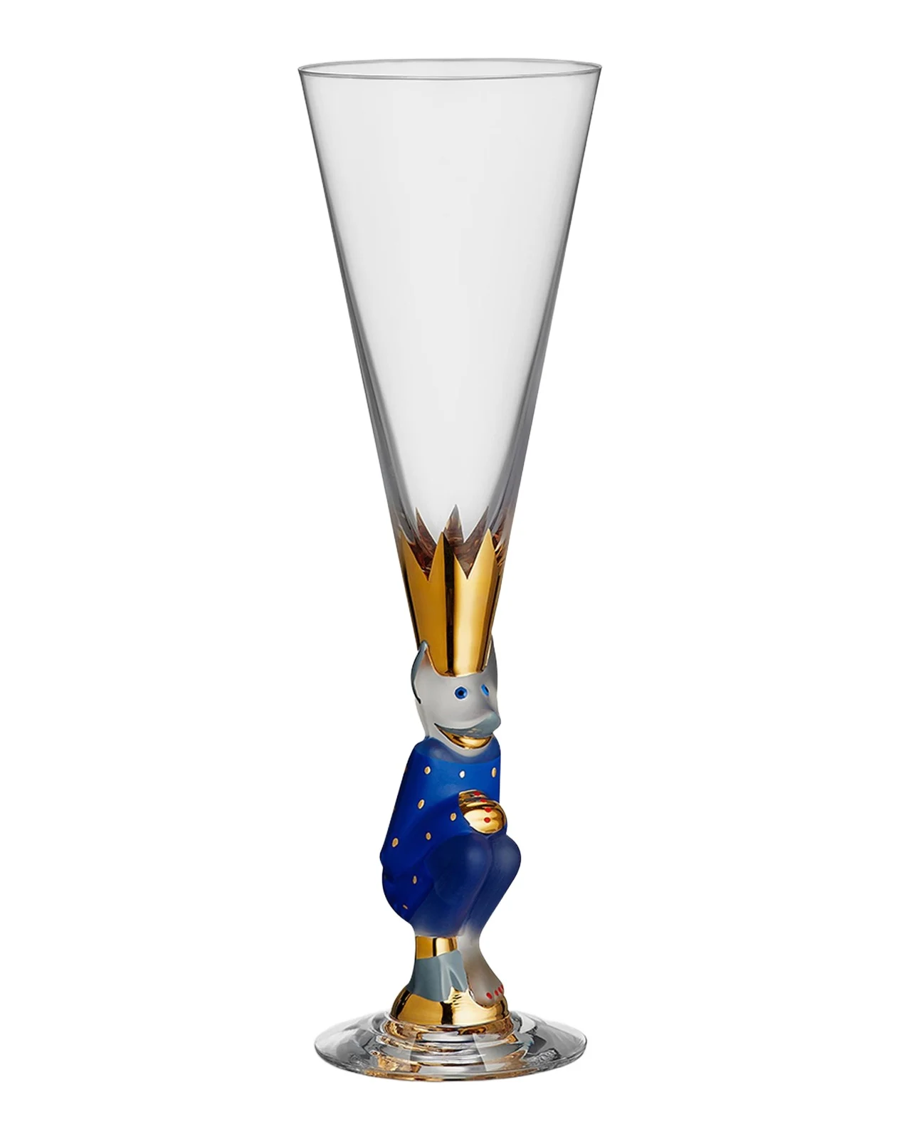 Orrefors Sparkling Devil Champagne Glass