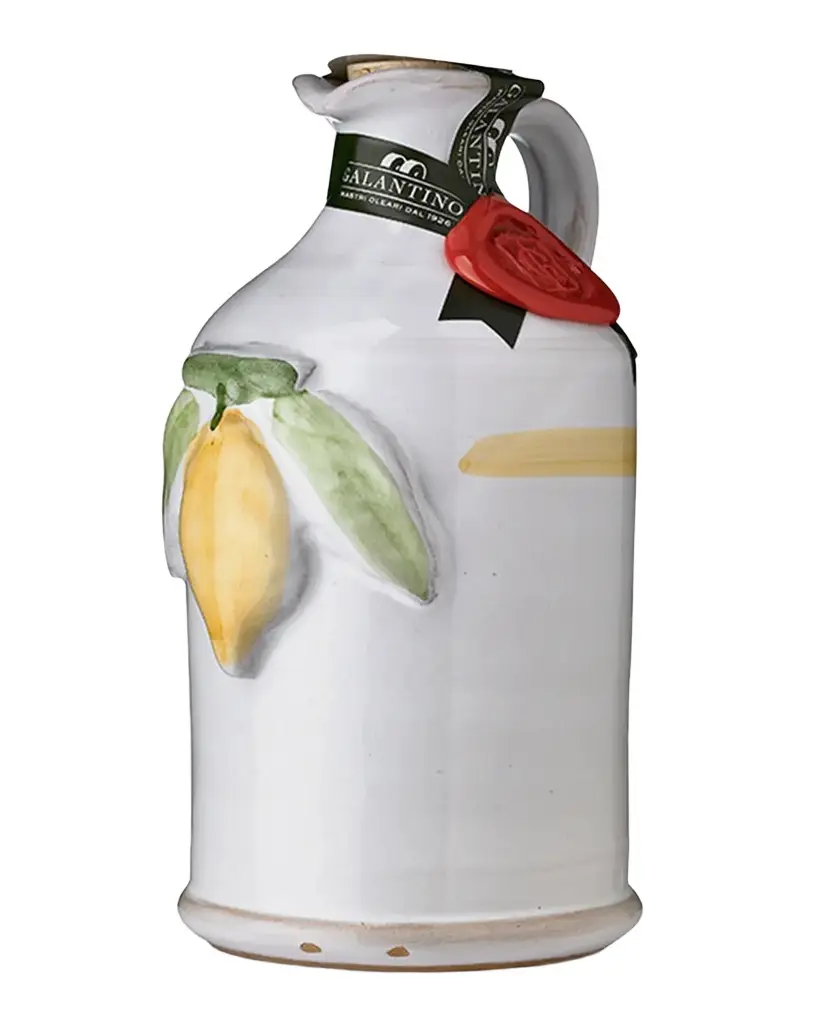 Frantoio Galantino Ceramic Lemon Extra Virgin Olive Oil, 250mL