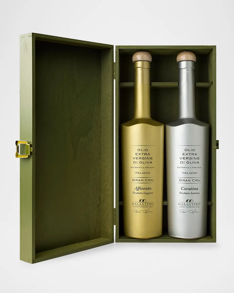 Frantoio Galantino Ceramic Garlic Extra Virgin Olive Oil, 250mL | Thumbnail 2
