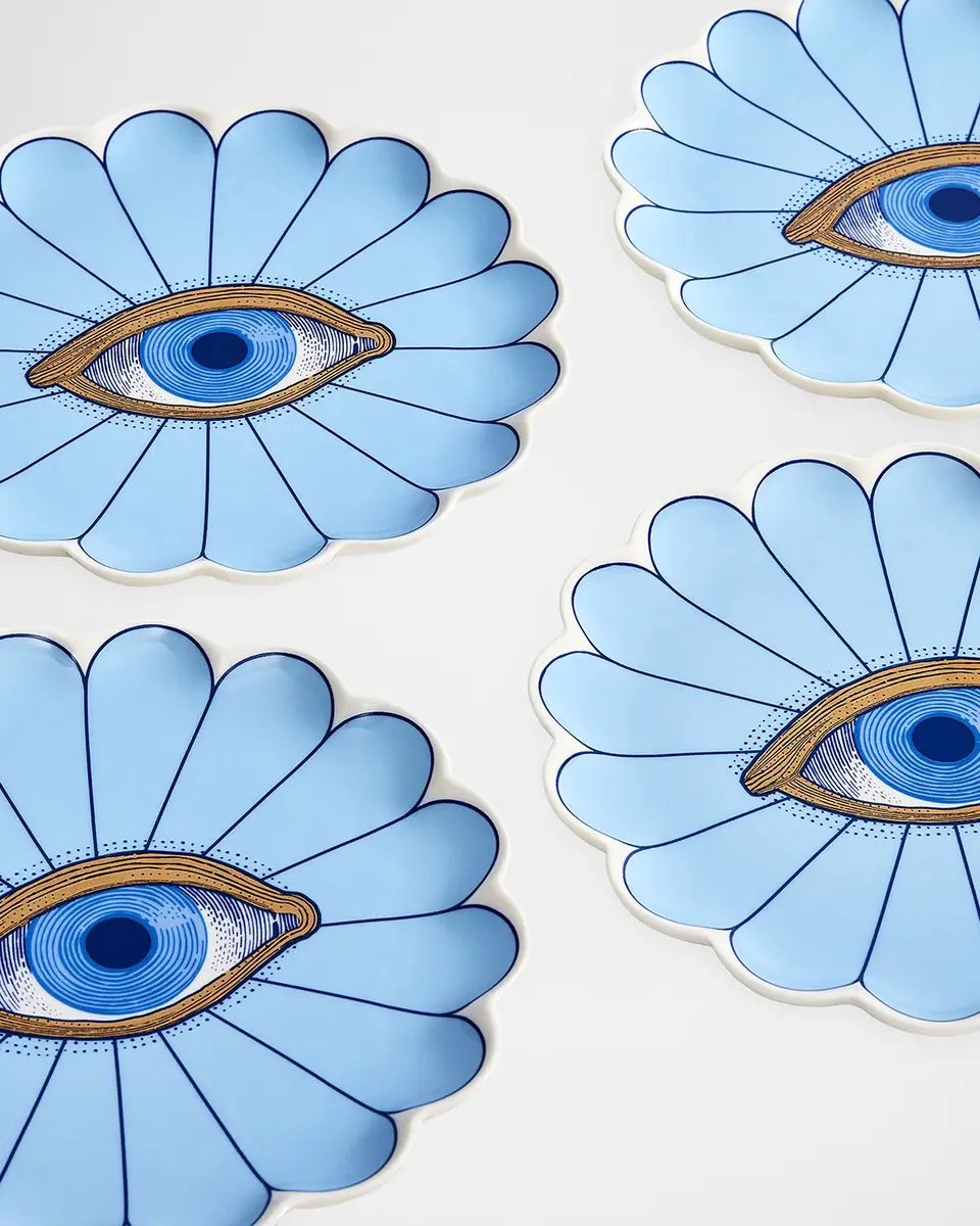 Jonathan Adler Fleur Canape Plates, Set of 4 | Thumbnail 2