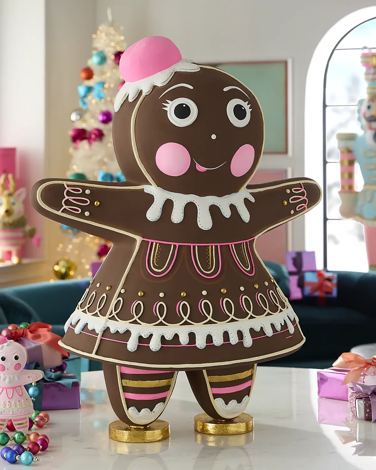 Glitterville The Gingers Tabletop Christmas Decoration, Dippsy