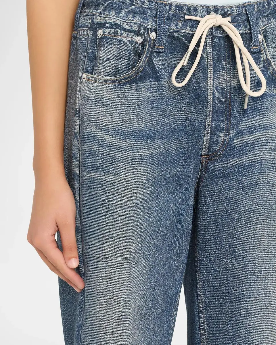 rag & bone rb Miramar Terry Drawstring Wide-Leg Jeans | Thumbnail 5 rag & bone rb Miramar Terry Drawstring Wide-Leg Jeans | Thumbnail 5