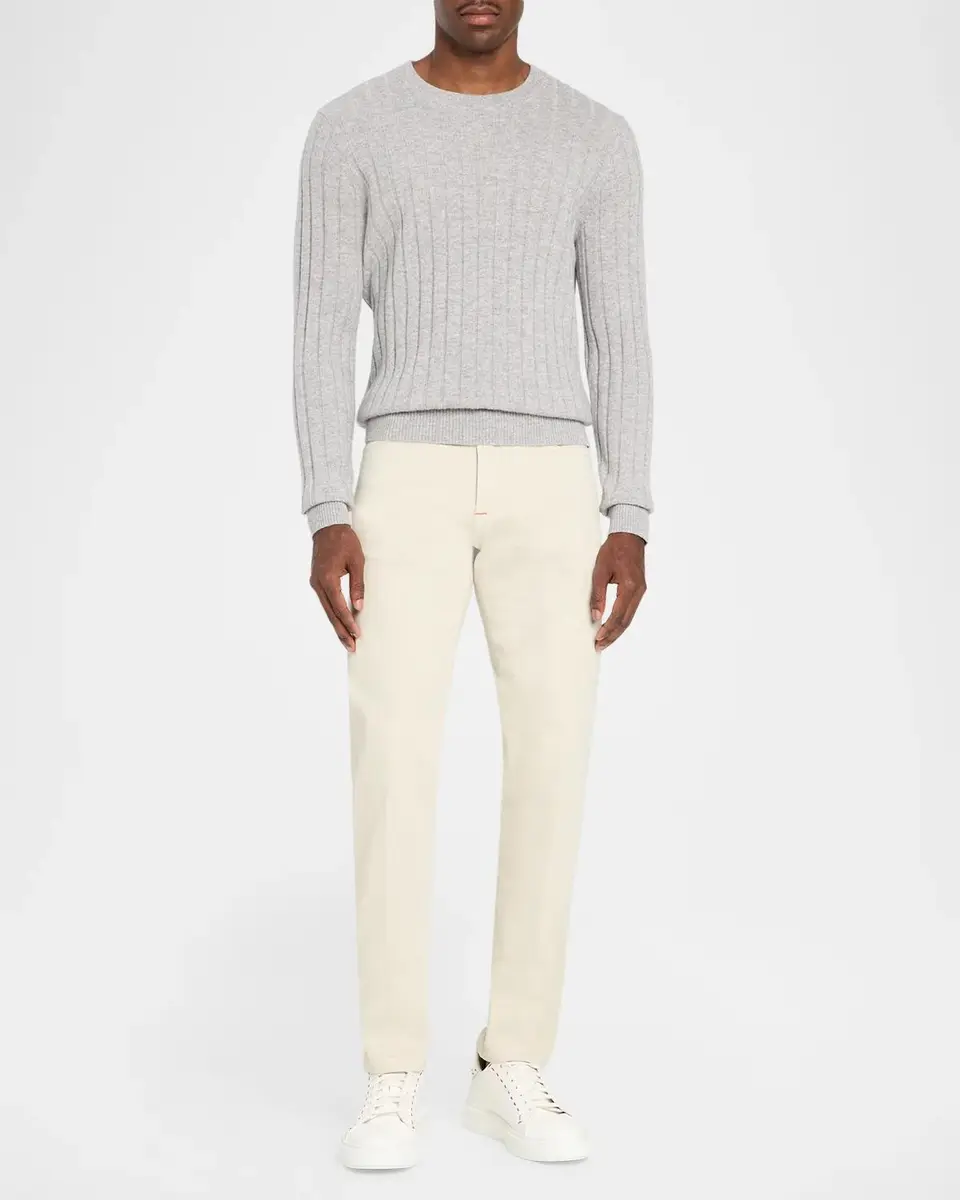 Kiton Men's Five-Pocket Straight Fit Pants | Thumbnail 2 Kiton Men's Five-Pocket Straight Fit Pants | Thumbnail 2