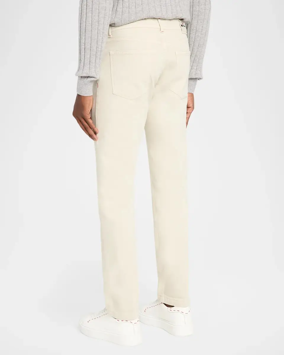 Kiton Men's Five-Pocket Straight Fit Pants | Thumbnail 3 Kiton Men's Five-Pocket Straight Fit Pants | Thumbnail 3