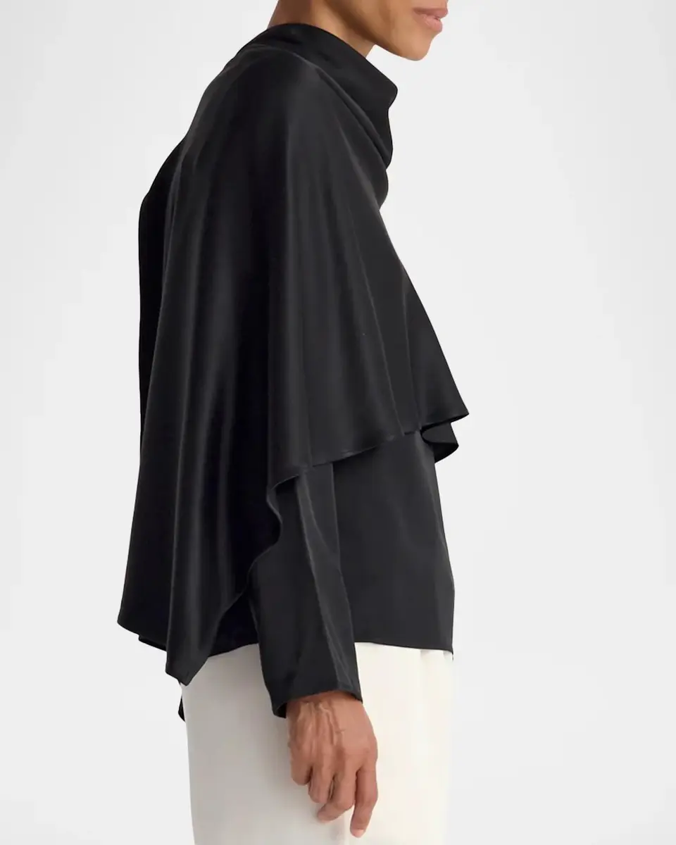 RÓHE Satin Cape Top | Thumbnail 6