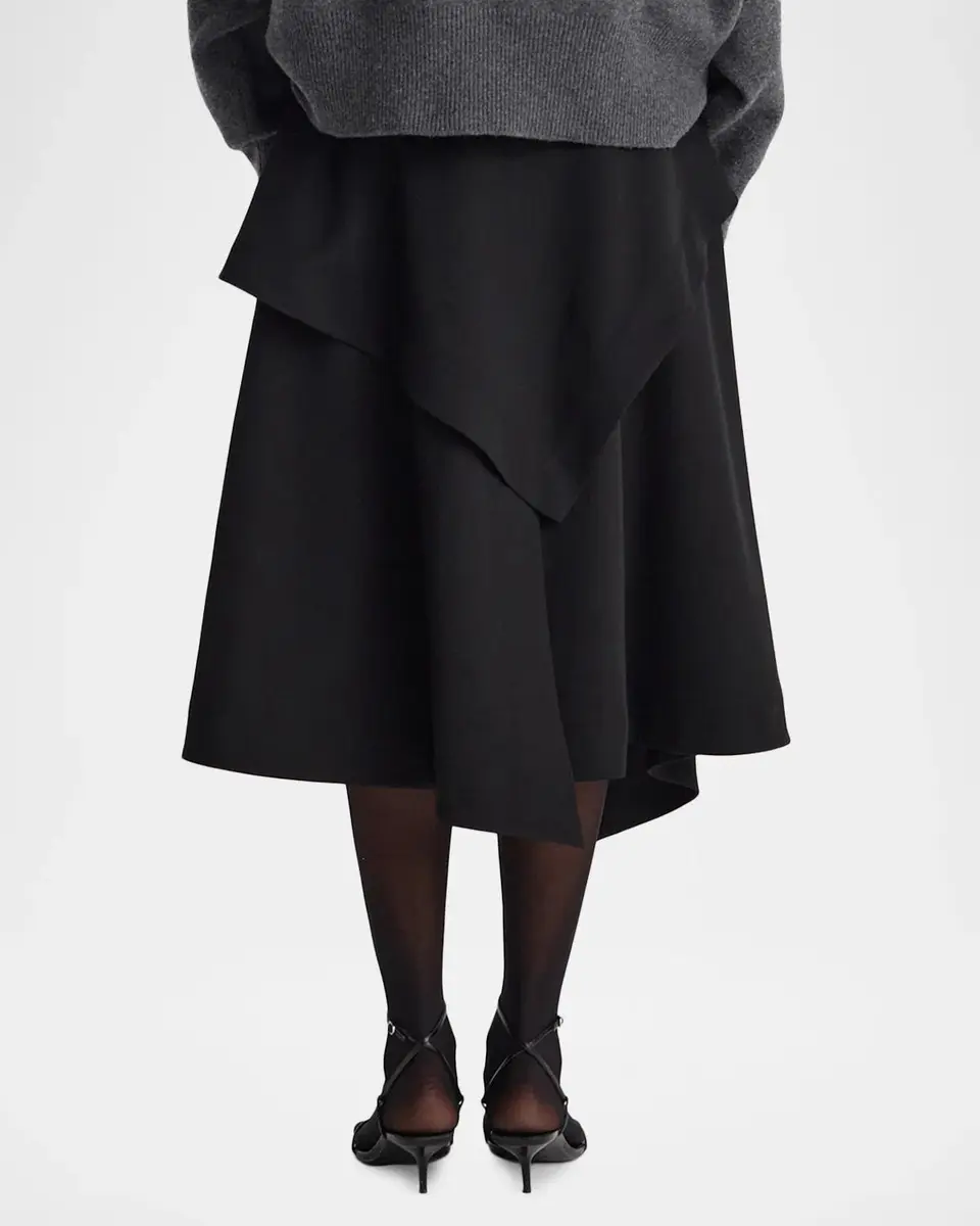 RÓHE Deconstructed Trench Midi Skirt | Thumbnail 3 RÓHE Deconstructed Trench Midi Skirt | Thumbnail 3