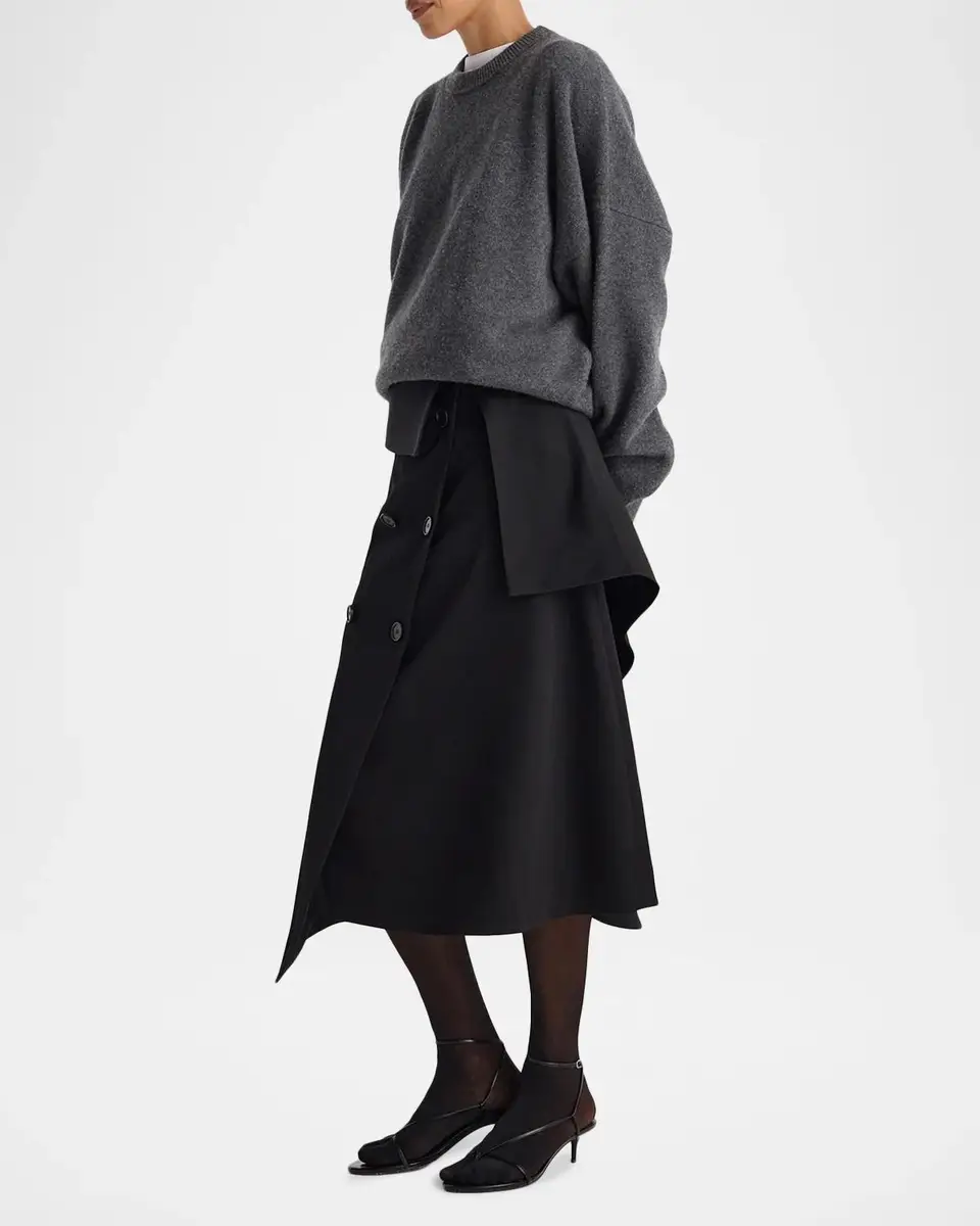 RÓHE Deconstructed Trench Midi Skirt | Thumbnail 6 RÓHE Deconstructed Trench Midi Skirt | Thumbnail 6