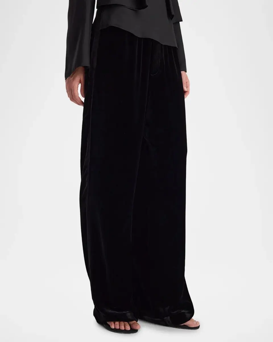 RÓHE Velvet Relaxed Pants | Thumbnail 4