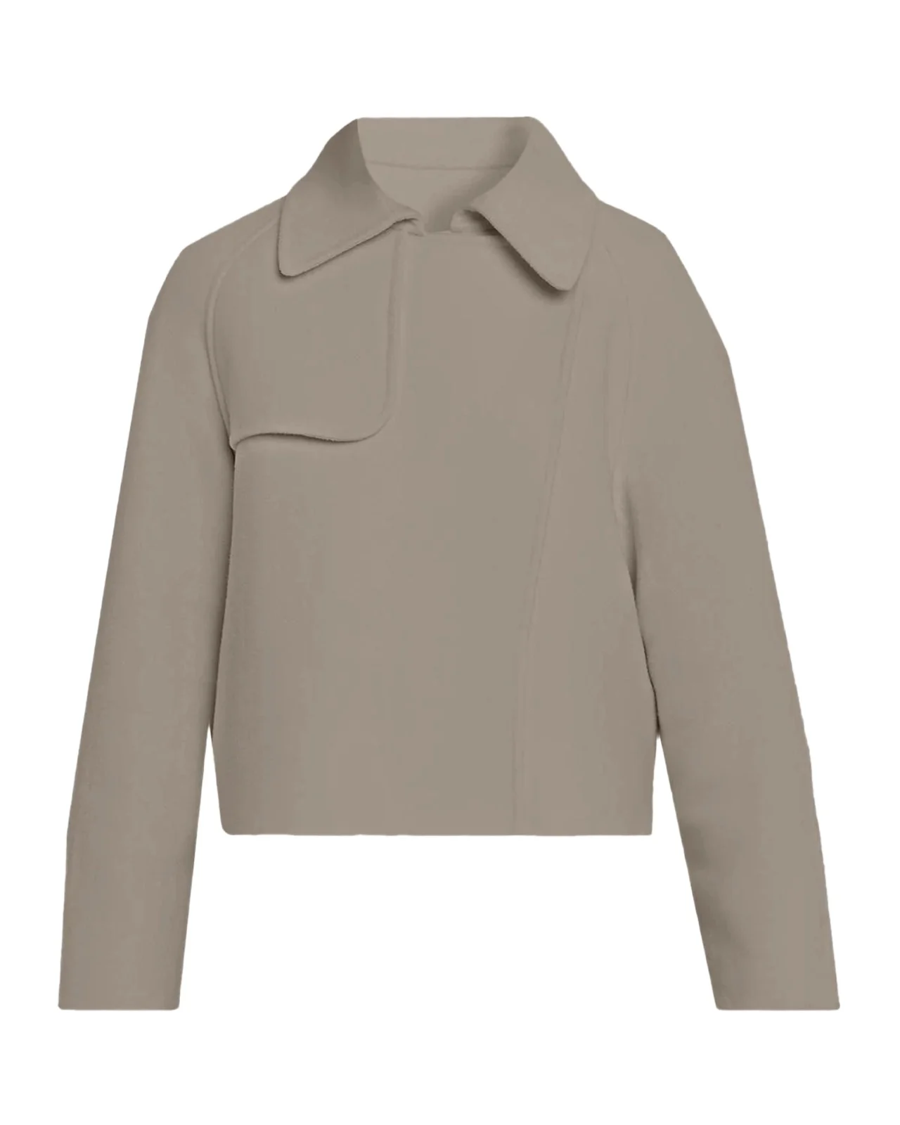 Fabiana Filippi Raglan-Sleeve Wool-Cashmere Jacket