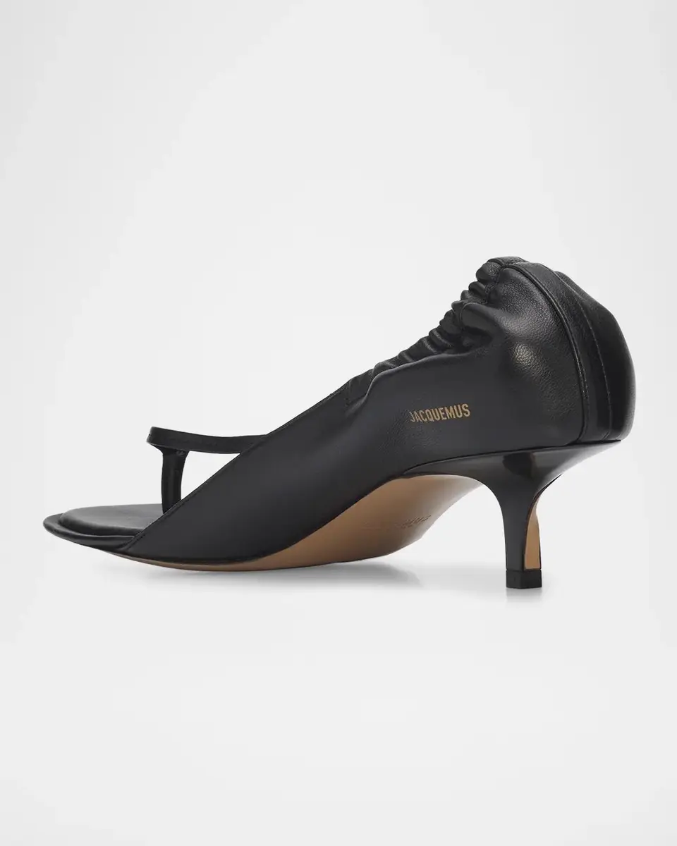 Jacquemus 45mm Les Infradit Leather Thong Sandals | Thumbnail 2 Jacquemus 45mm Les Infradit Leather Thong Sandals | Thumbnail 2