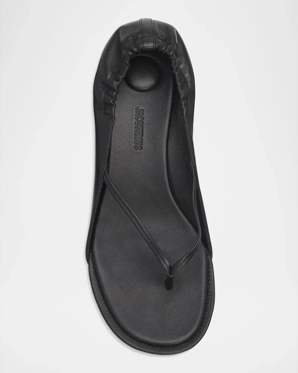 Jacquemus 45mm Les Infradit Leather Thong Sandals | Thumbnail 4 Jacquemus 45mm Les Infradit Leather Thong Sandals | Thumbnail 4