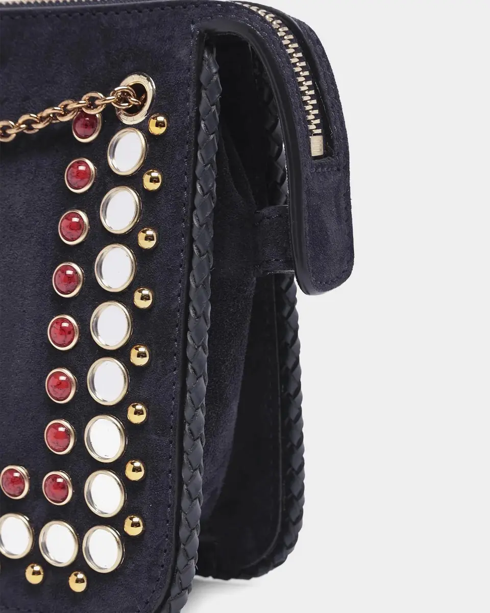 Etro Studded Suede Crossbody Clutch | Thumbnail 6 Etro Studded Suede Crossbody Clutch | Thumbnail 6