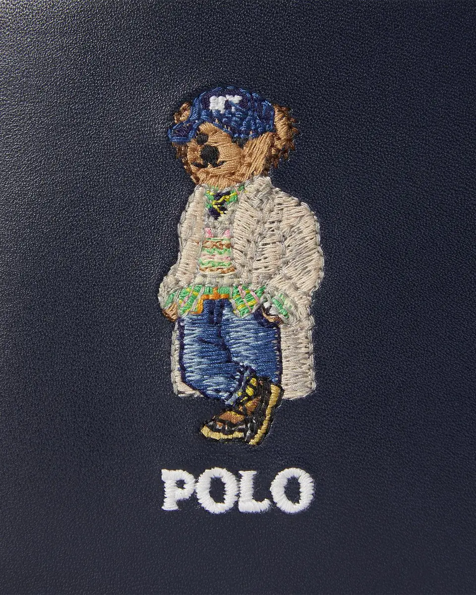 Polo Ralph Lauren Men's Leather Polo Bear Billfold Wallet | Thumbnail 4 Polo Ralph Lauren Men's Leather Polo Bear Billfold Wallet | Thumbnail 4