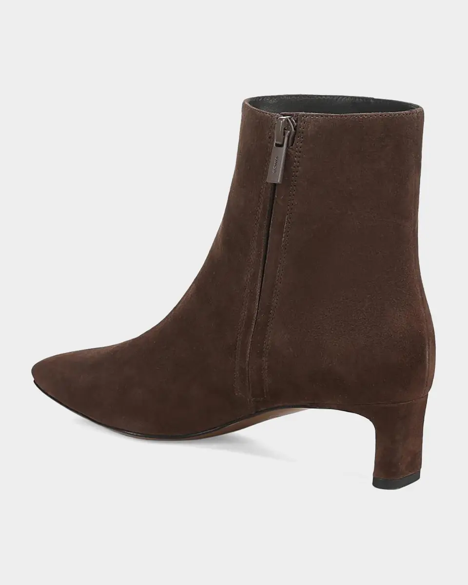 Vince Lilith Suede Ankle Boots | Thumbnail 3 Vince Lilith Suede Ankle Boots | Thumbnail 3