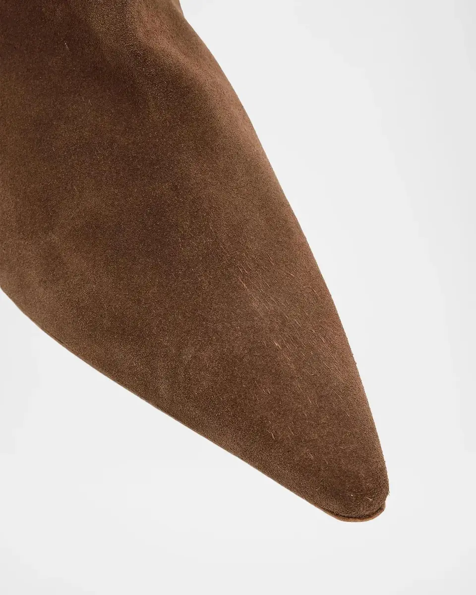 Cinq à Sept Marta 60MM Curved Wedge Boots | Thumbnail 2 Cinq à Sept Marta 60MM Curved Wedge Boots | Thumbnail 2