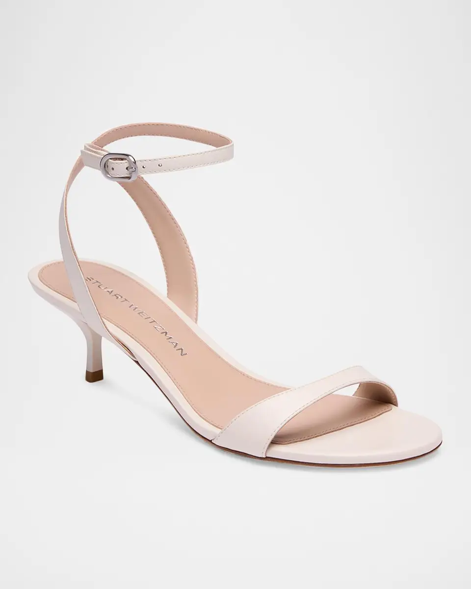 Stuart Weitzman 50mm Kellie Leather Ankle-Strap Sandals | Thumbnail 2 Stuart Weitzman 50mm Kellie Leather Ankle-Strap Sandals | Thumbnail 2