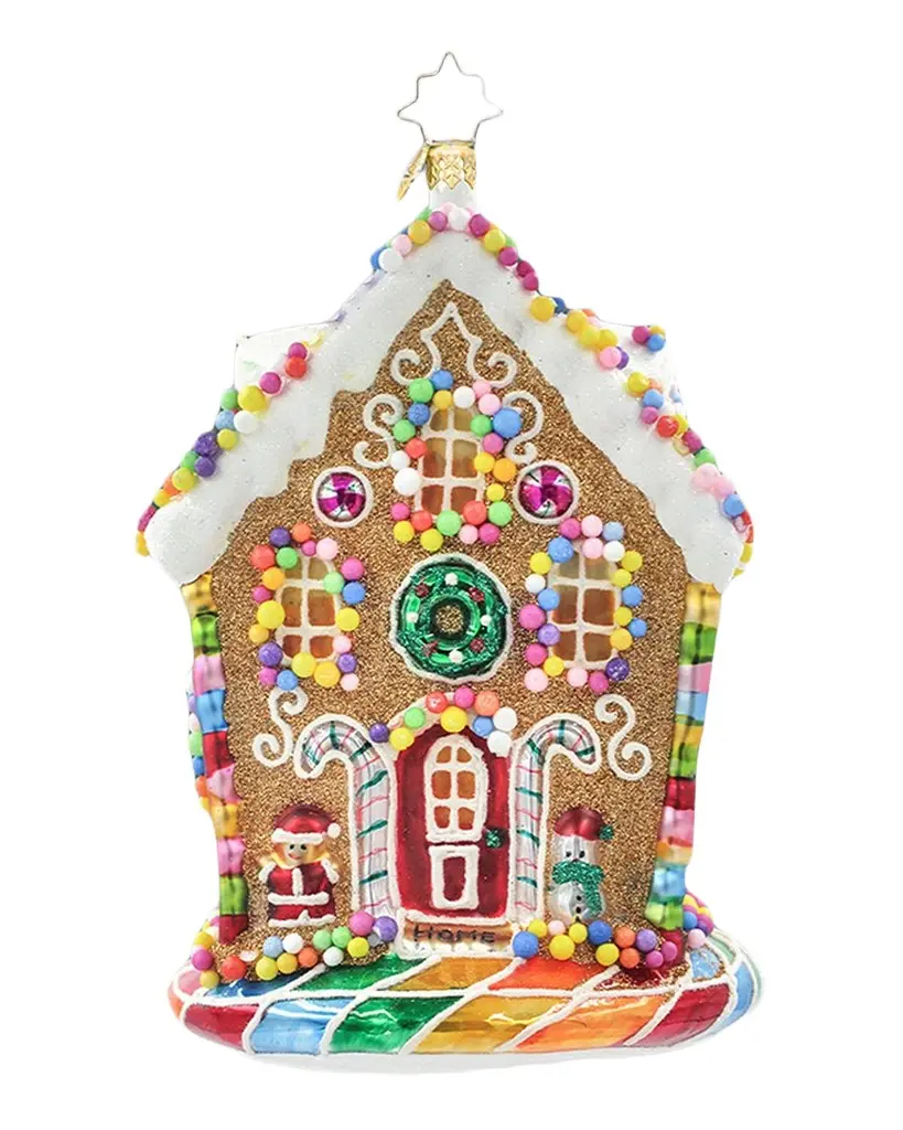 Christopher Radko Lollipop Lane House Christmas Ornament