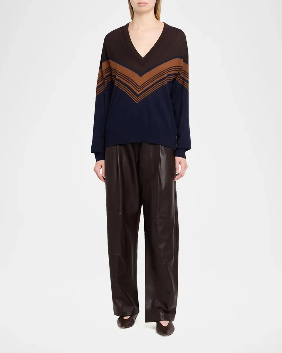 A.L.C. Nicole Chevron Wool Sweater | Thumbnail 2 A.L.C. Nicole Chevron Wool Sweater | Thumbnail 2
