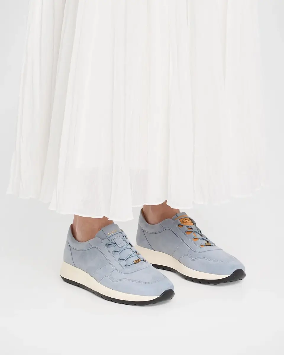 Tod's Suede Low-Top Sneakers | Thumbnail 2 Tod's Suede Low-Top Sneakers | Thumbnail 2
