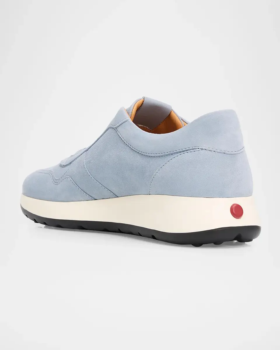 Tod's Suede Low-Top Sneakers | Thumbnail 4 Tod's Suede Low-Top Sneakers | Thumbnail 4