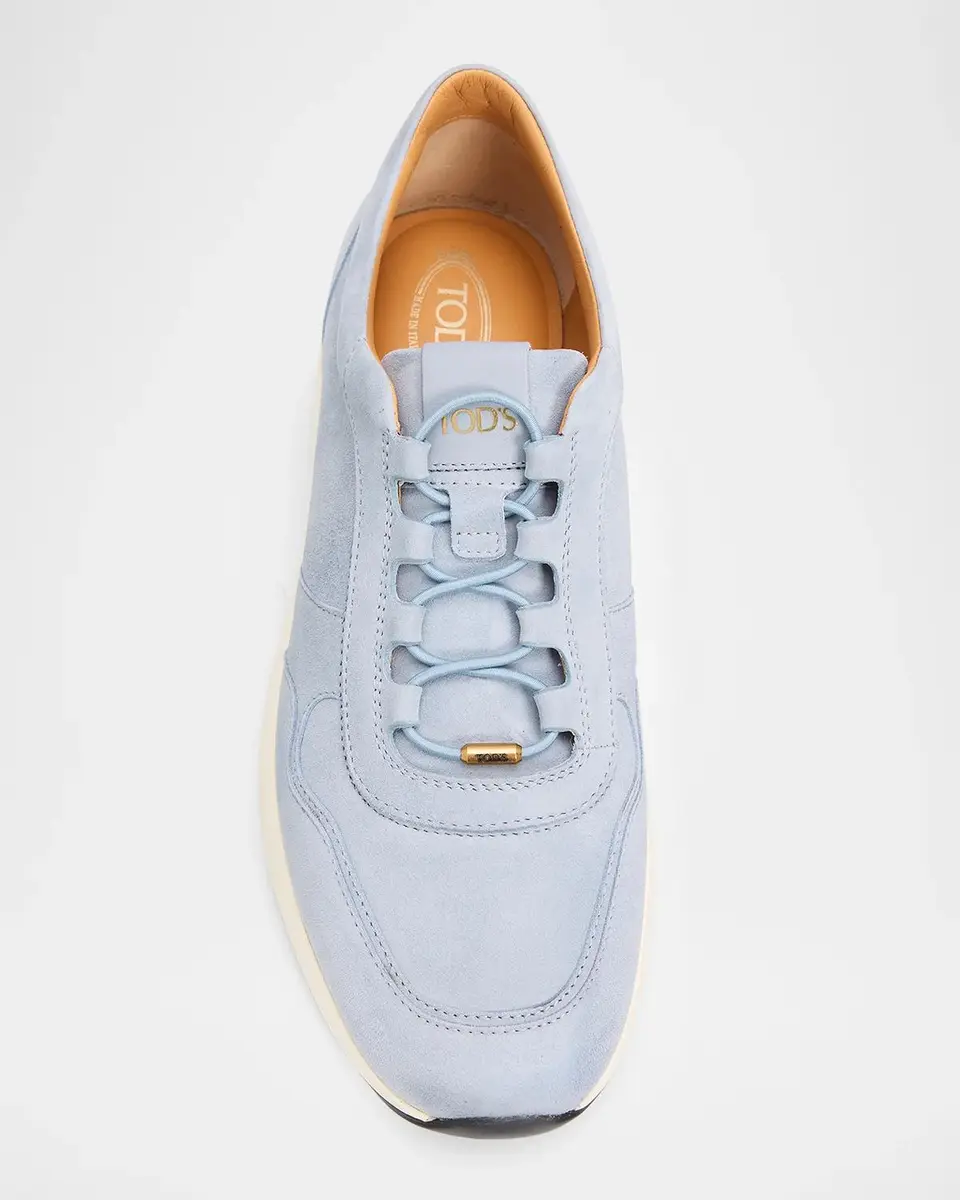Tod's Suede Low-Top Sneakers | Thumbnail 6 Tod's Suede Low-Top Sneakers | Thumbnail 6