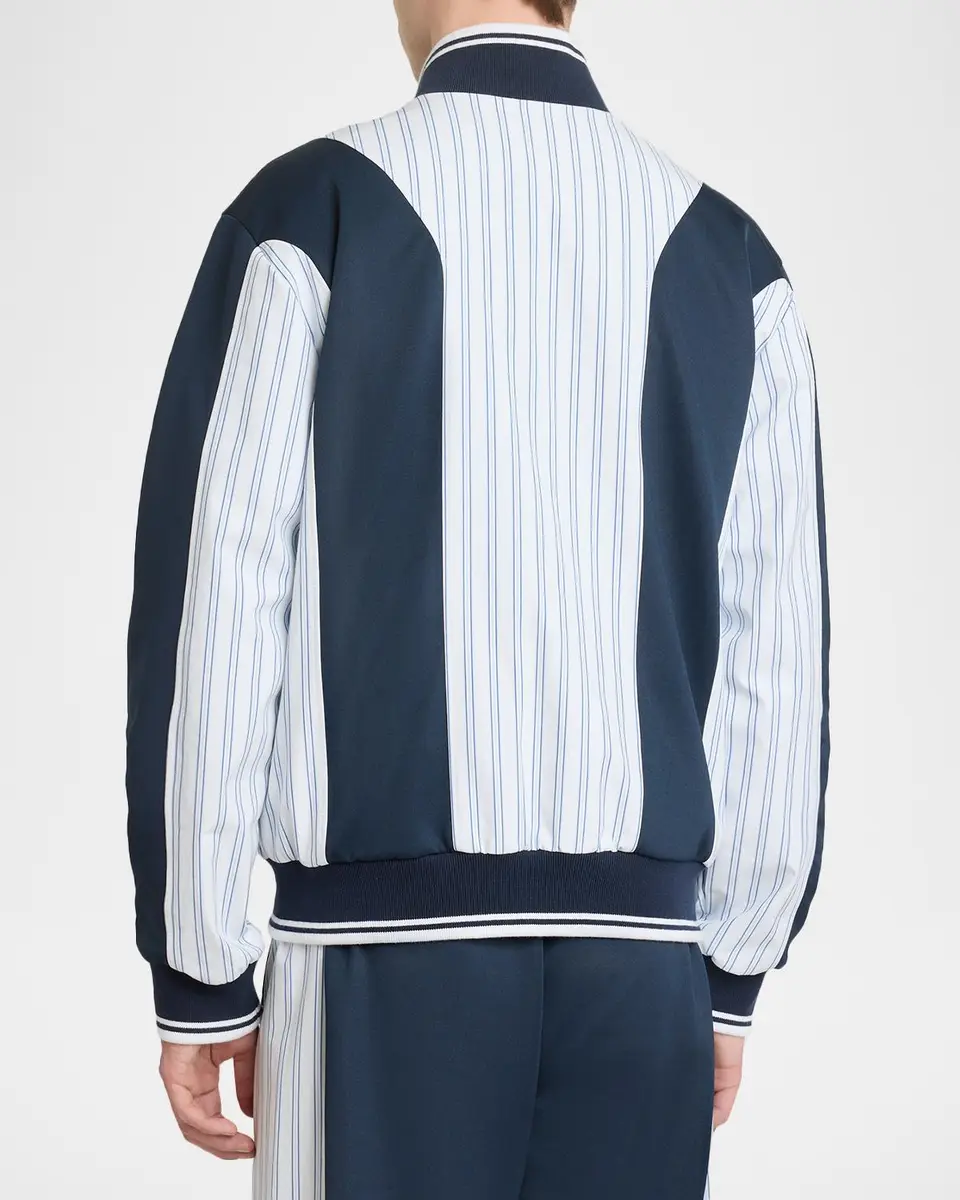 Casablanca Men's Panelled Full-Zip Track Jacket | Thumbnail 3 Casablanca Men's Panelled Full-Zip Track Jacket | Thumbnail 3