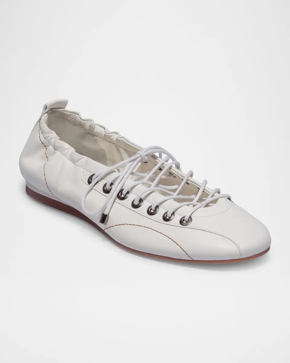 Bernardo Billie Leather Sneakerina Flats | Thumbnail 2 Bernardo Billie Leather Sneakerina Flats | Thumbnail 2