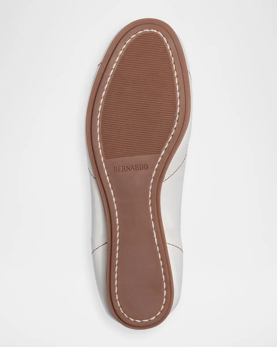 Bernardo Billie Leather Sneakerina Flats | Thumbnail 4 Bernardo Billie Leather Sneakerina Flats | Thumbnail 4
