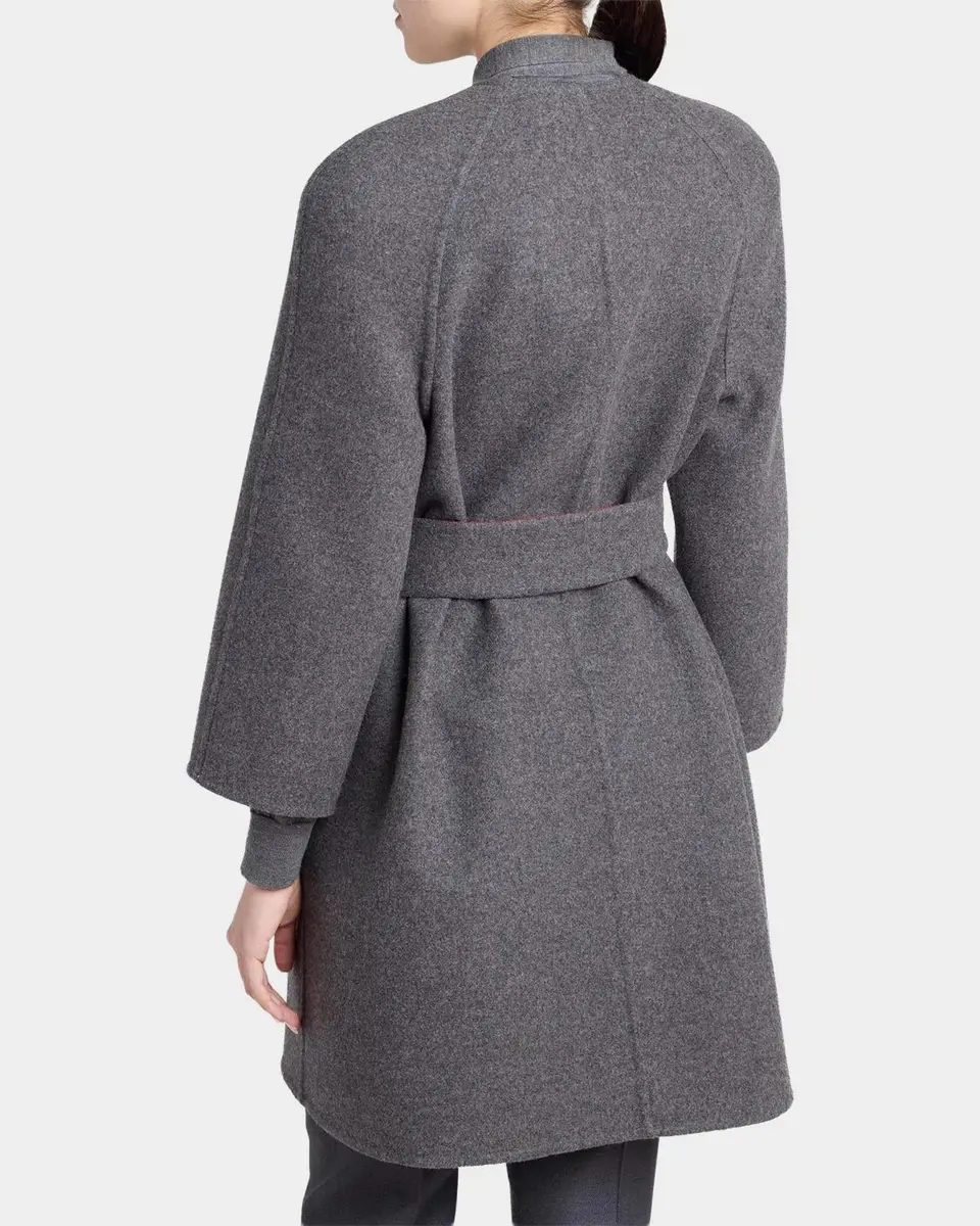 Valentino Garavani Belted Wool-Cashmere Wrap Coat | Thumbnail 3 Valentino Garavani Belted Wool-Cashmere Wrap Coat | Thumbnail 3
