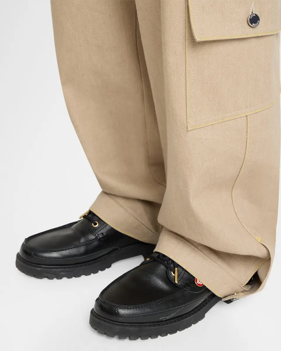 Casablanca Men's Canvas Relaxed-Fit Cargo Pants | Thumbnail 5 Casablanca Men's Canvas Relaxed-Fit Cargo Pants | Thumbnail 5
