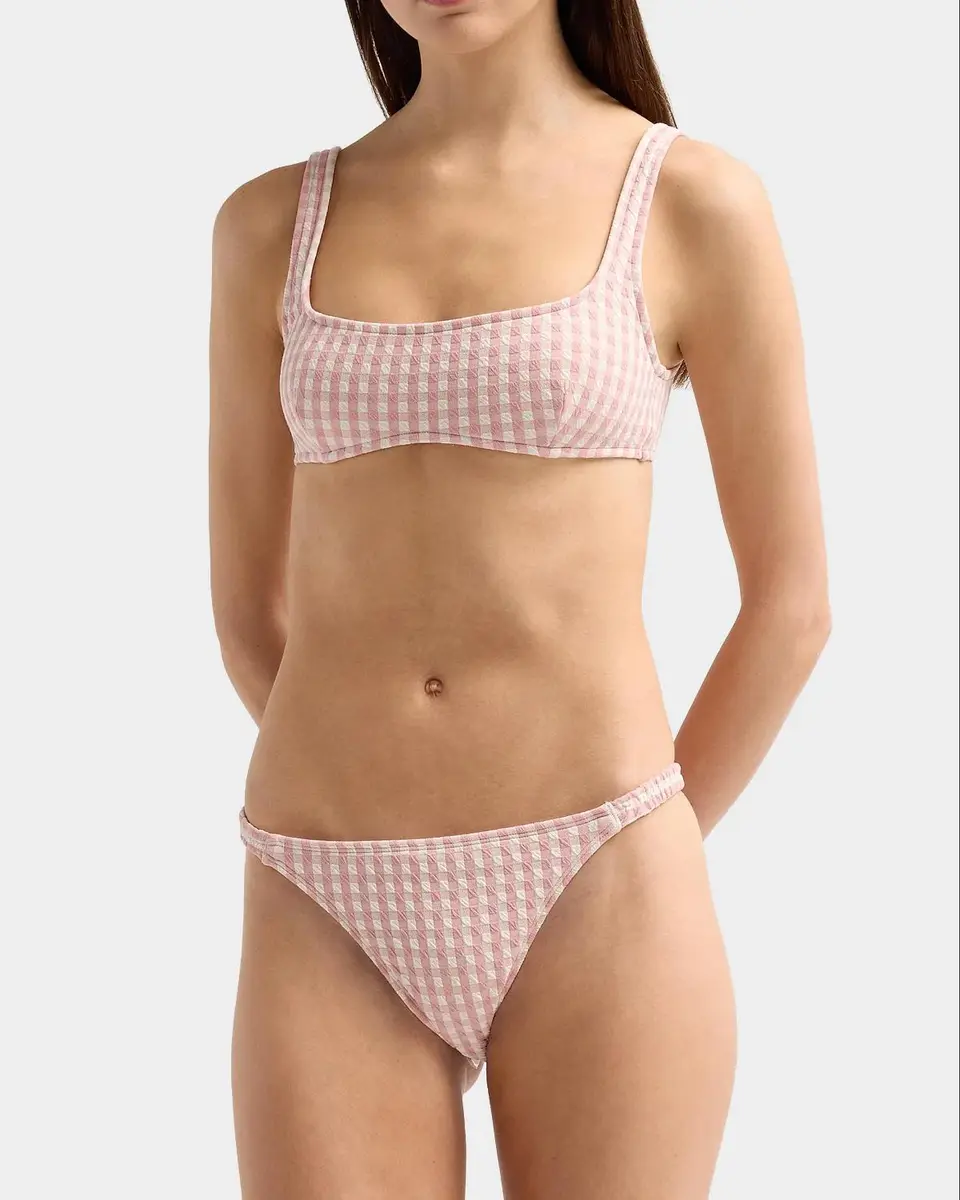PALM NOOSA Enamour Holiday Gingham Bikini Bottom | Thumbnail 4