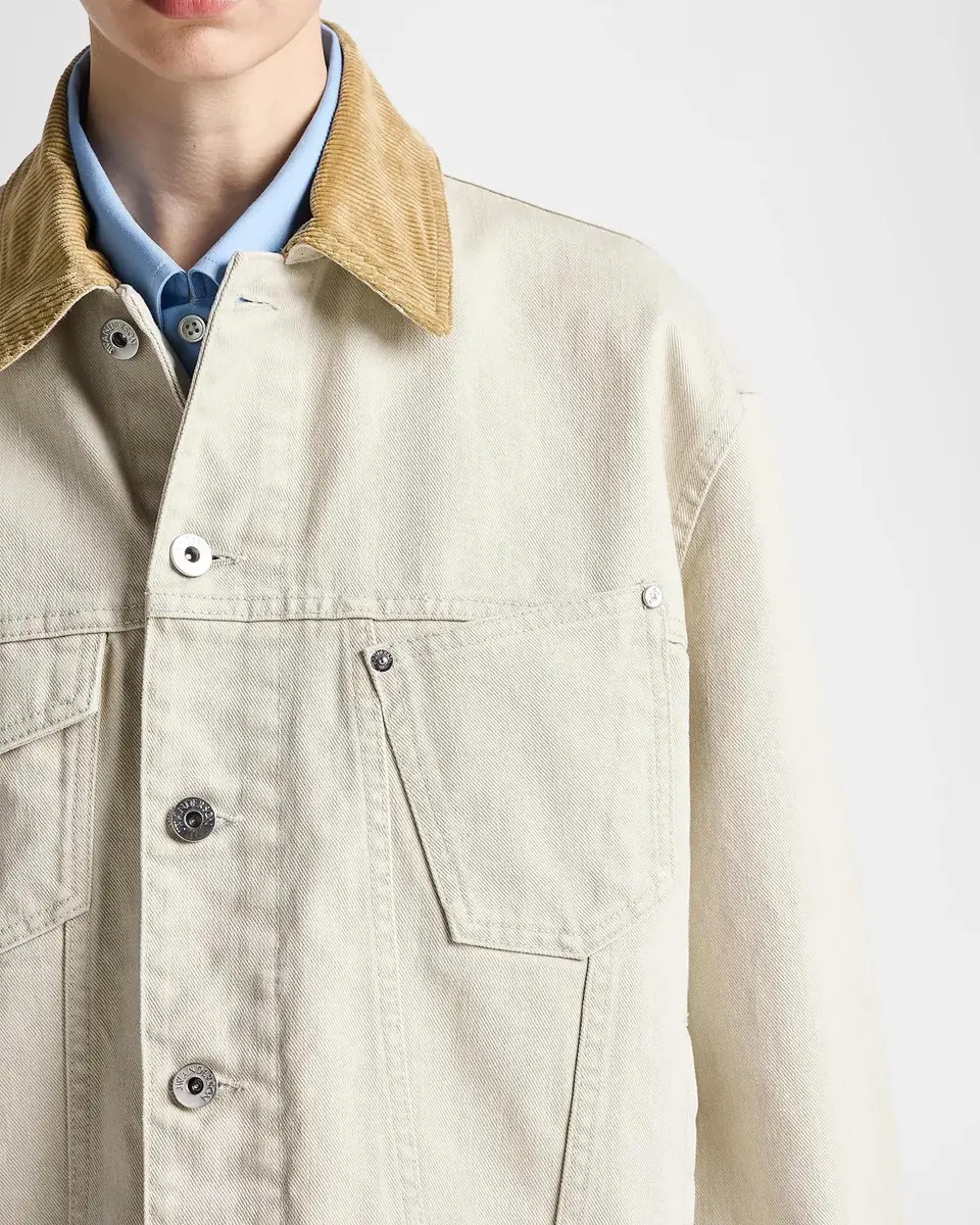 JW Anderson Corduroy Collar Denim Jacket | Thumbnail 8 JW Anderson Corduroy Collar Denim Jacket | Thumbnail 8