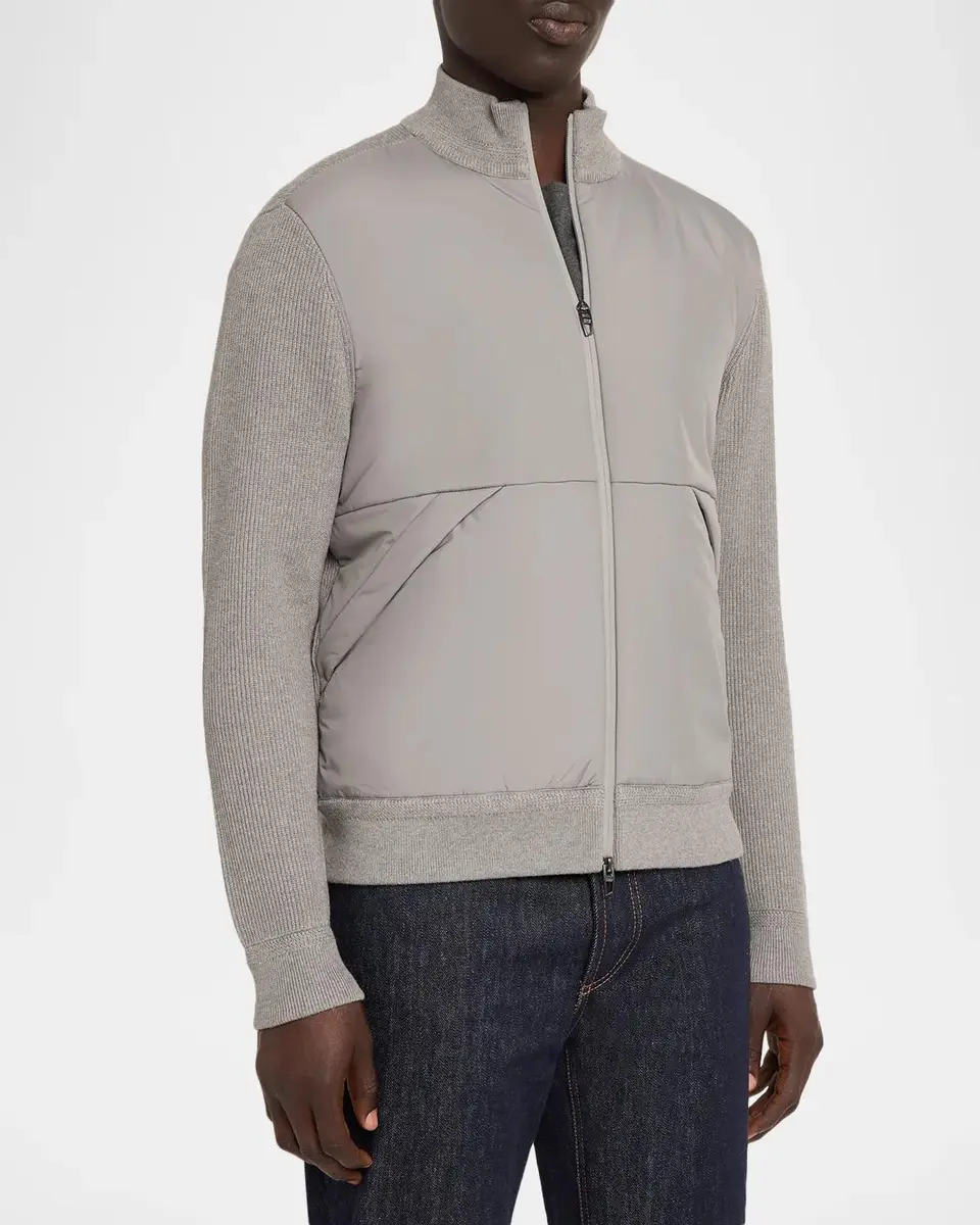 Polo Ralph Lauren Men's Performance Hybrid Full-Zip Sweater | Thumbnail 4 Polo Ralph Lauren Men's Performance Hybrid Full-Zip Sweater | Thumbnail 4
