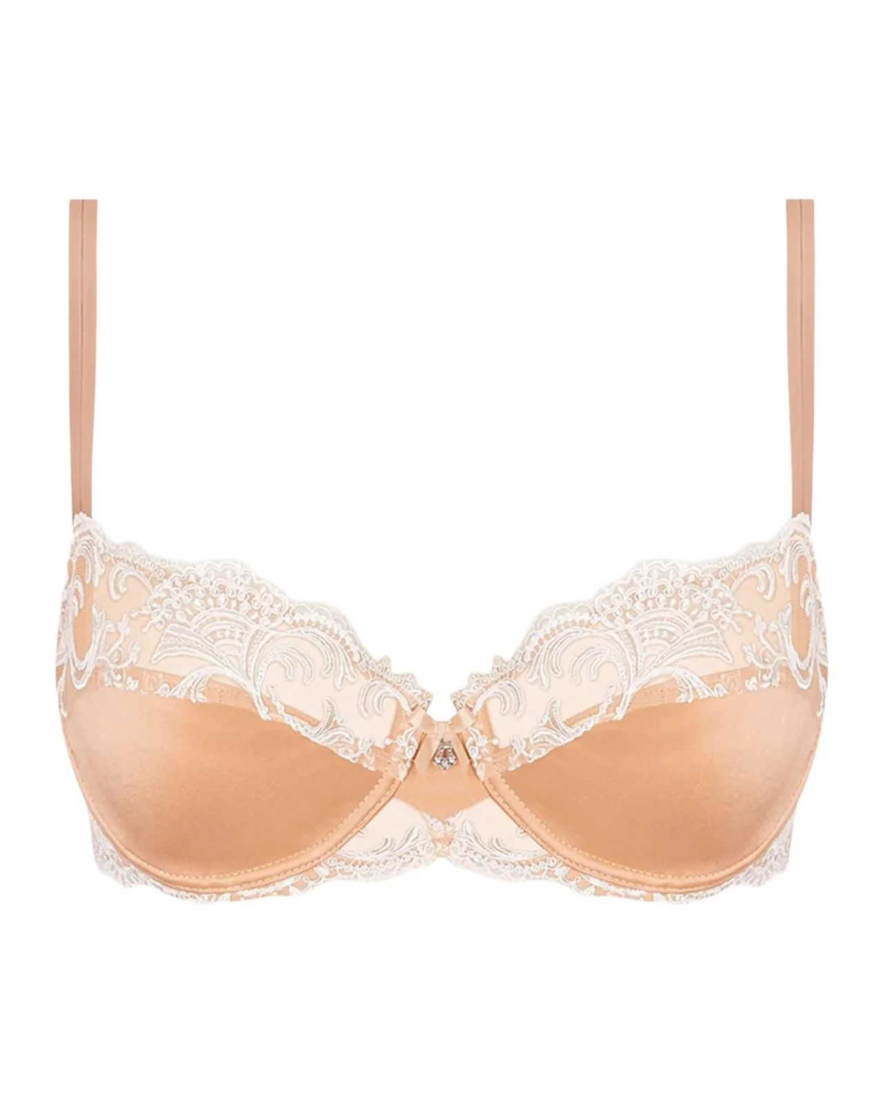 Splendeur Soie Lace-Trim Demi Bra Splendeur Soie Lace-Trim Demi Bra
