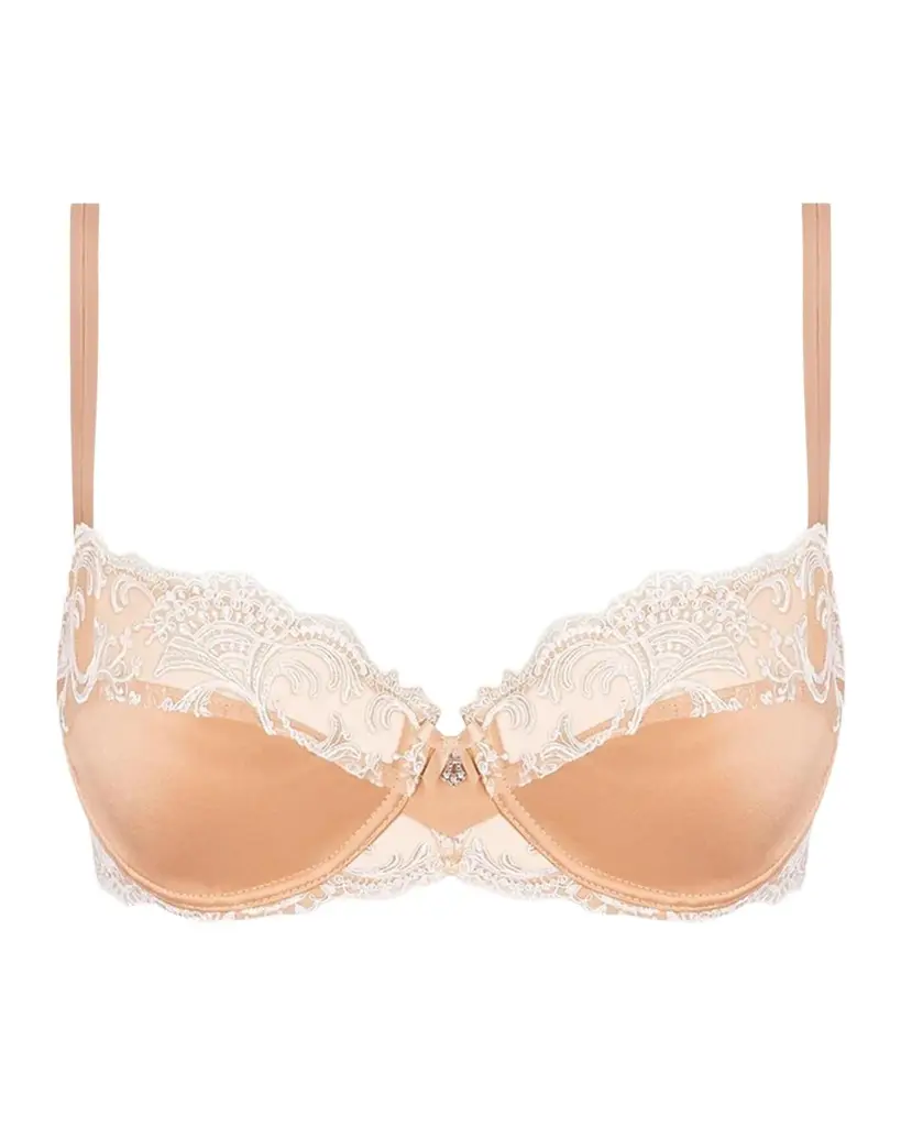 Splendeur Soie Lace-Trim Demi Bra Splendeur Soie Lace-Trim Demi Bra
