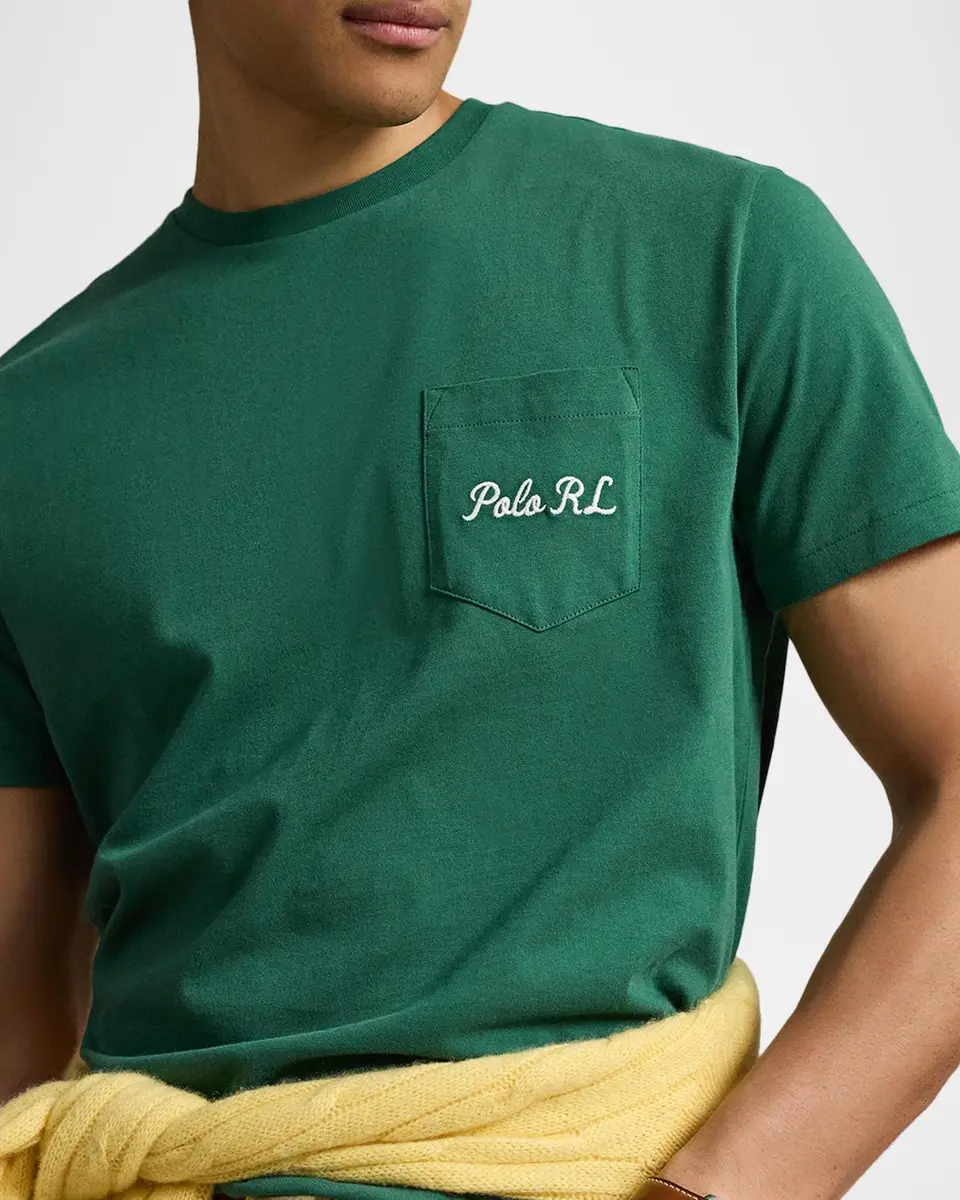 Polo Ralph Lauren Men's Classic Fit Polo Bear Jersey T-Shirt | Thumbnail 5 Polo Ralph Lauren Men's Classic Fit Polo Bear Jersey T-Shirt | Thumbnail 5