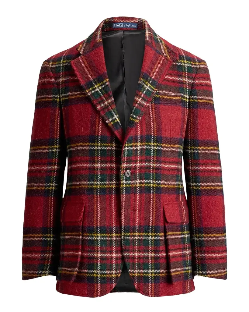 Polo Ralph Lauren Men's RL67 Plaid Tweed Jacket