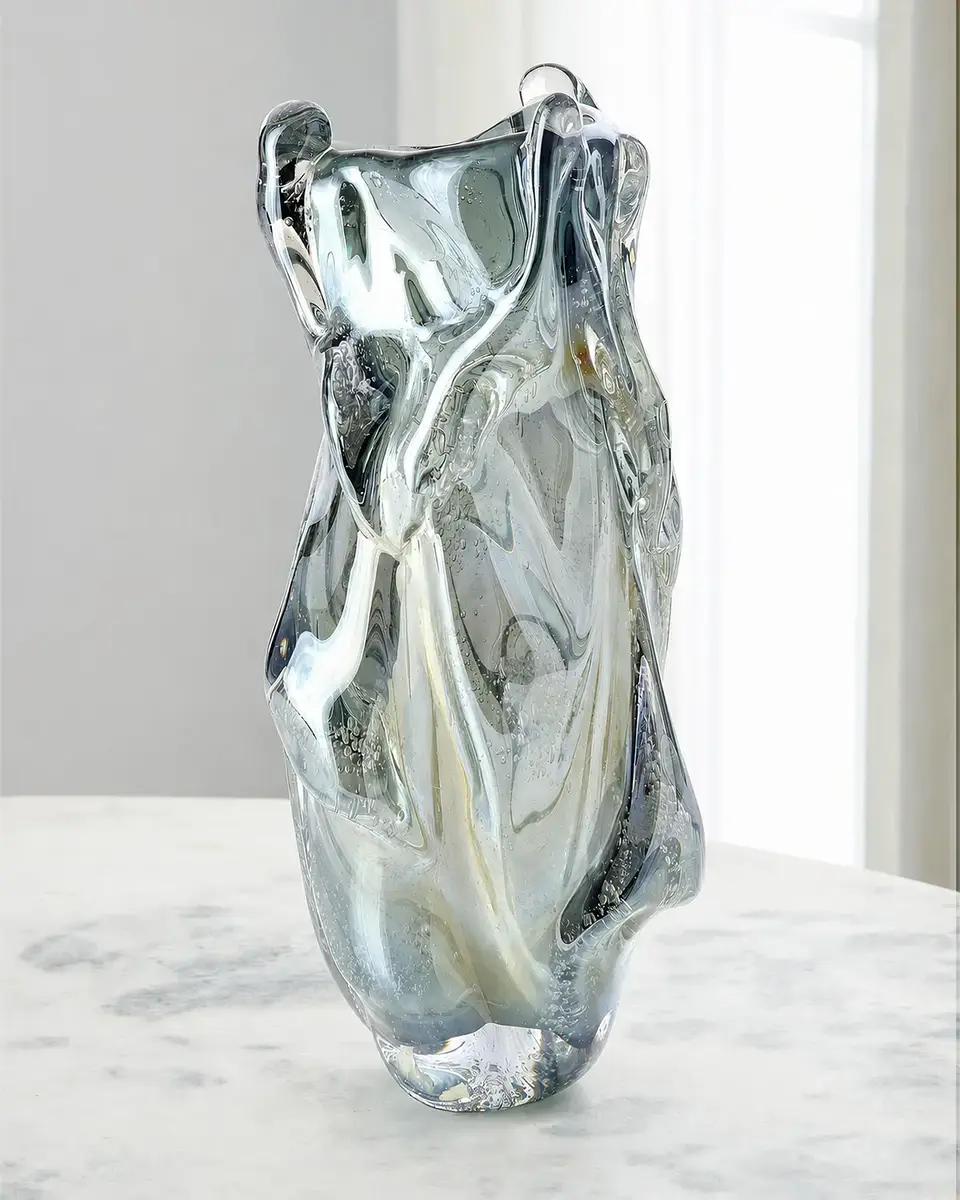 John-Richard Collection Sunlit Art Glass Sculptural Vase | Thumbnail 2 John-Richard Collection Sunlit Art Glass Sculptural Vase | Thumbnail 2
